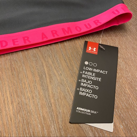 UNDER ARMOUR Asymmetric Low-Impact Sports Bra - Picture 11 of 13
